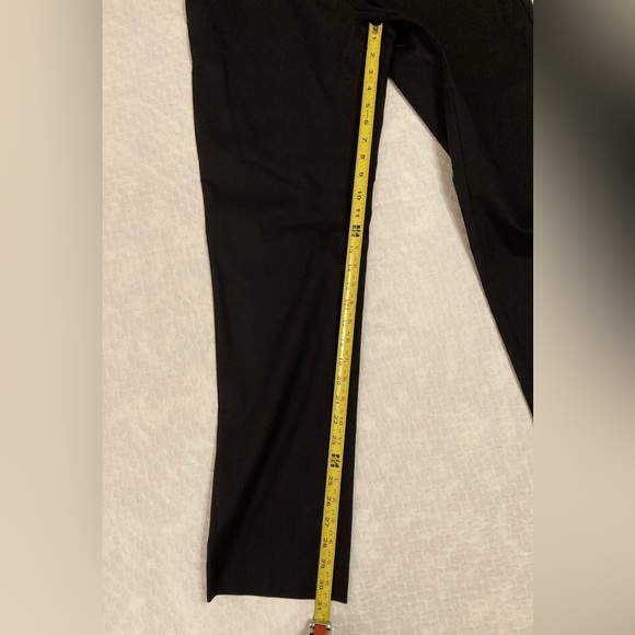 Banana Republic slim fit black cotton dress pants, 32x32 - Picture 3 of 7
